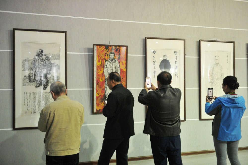 第一届中韩书画展在中华书画研究院拉开帷幕